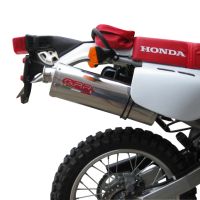 Esapament GPR compatibil cu Honda Xr 650 R 2000 Evacuare slip-on omologata, inclusiv db killer detașabil și cot de legătură,Trioval