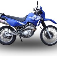 Esapament GPR compatibil cu Yamaha Xt 600 - E - K 1985 Evacuare slip-on omologata, inclusiv db killer detașabil și cot de legătură,Trioval