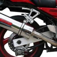 Esapament GPR compatibil cu Yamaha Fzs 600 Fazer 1998 Evacuare slip-on omologata, inclusiv db killer detașabil și cot de legătură,Trioval