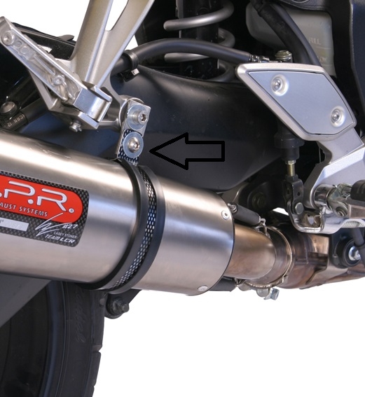 Exhaust compatible with Yamaha Fz.1 - Fazer 1000 2006-2014, Albus Ceramic, Homologated legal slip-on exhaust including removable db killer and link pipe