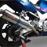 Esapament GPR compatibil cu Yamaha Yzf 750 1993 Evacuare slip-on omologata, inclusiv db killer detașabil și cot de legătură,Trioval