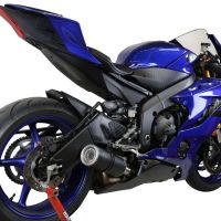 Esapament GPR compatibil cu Yamaha Yzf R6 2017 Evacuare slip-on omologata, inclusiv db killer detașabil și cot de legătură,M3 Black Titanium