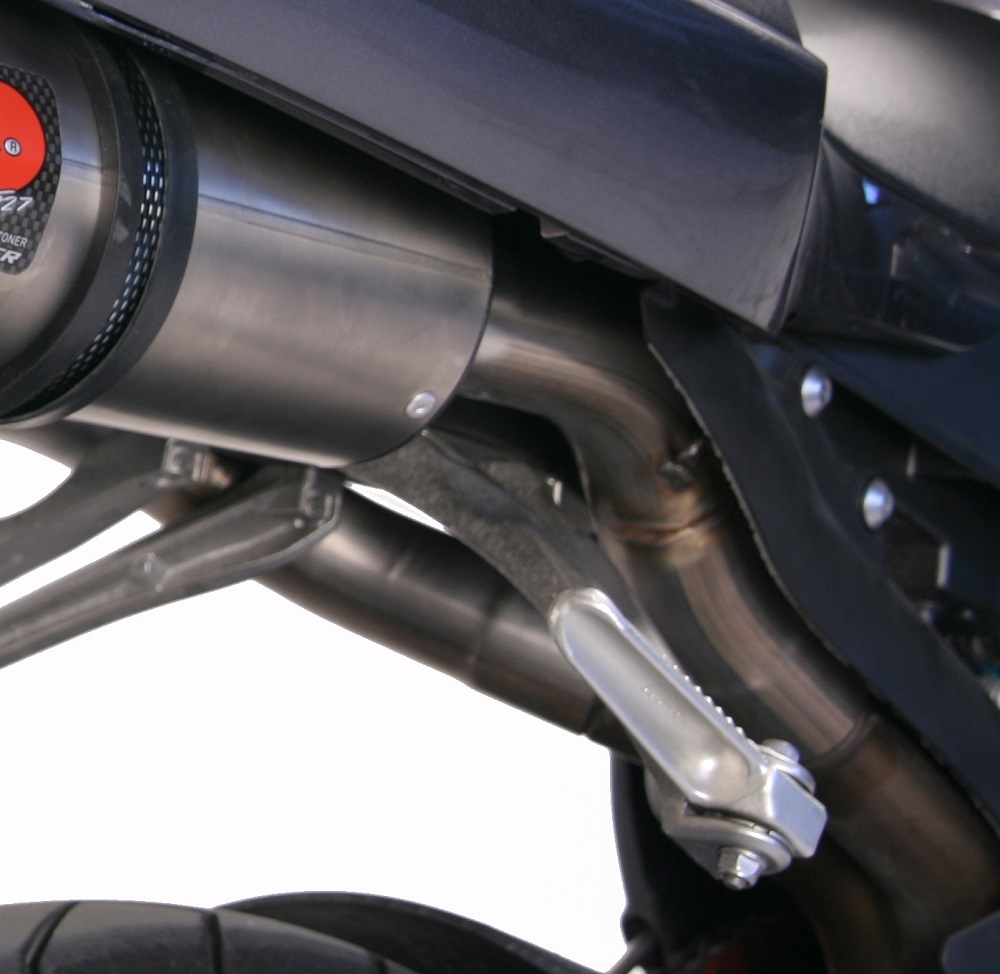 Exhaust compatible with Yamaha Yzf 1000 R1 2004-2006, M3 Inox , Dual Homologated legal slip-on exhaust including removable db killers and link pipes