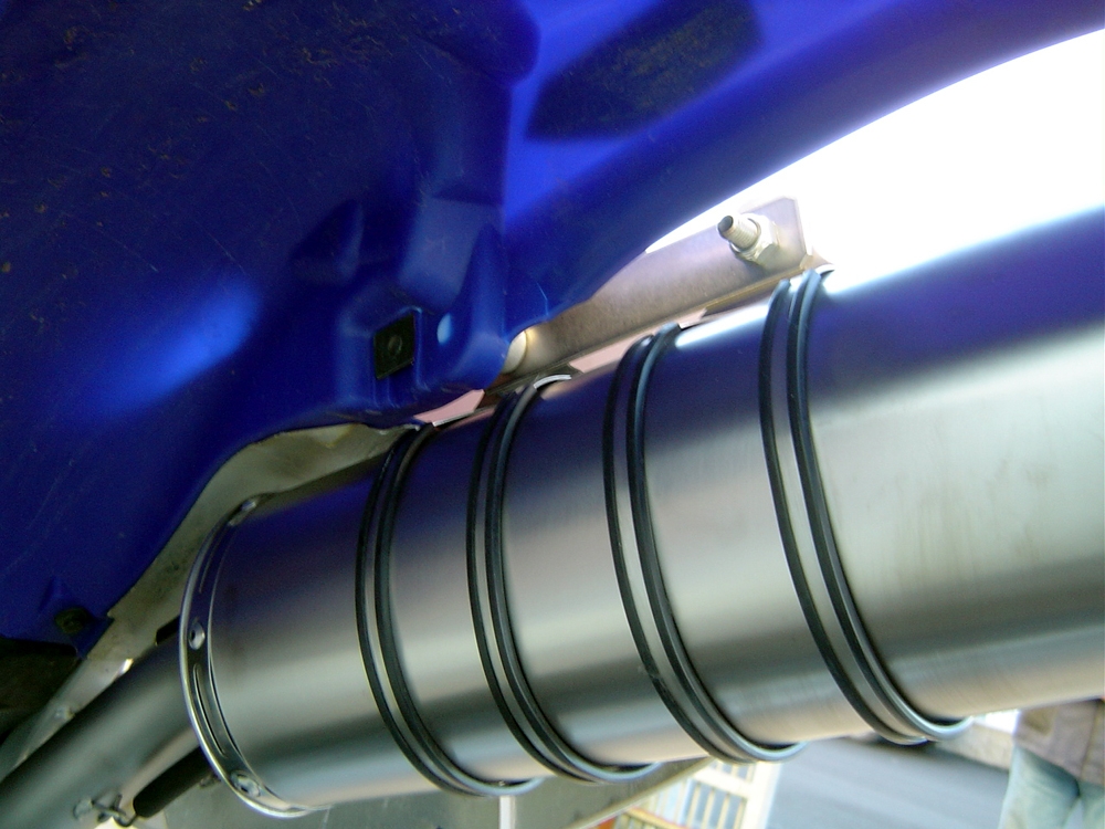 Esapament GPR compatibil cu Yamaha YZ 450 F 2003 Evacuare slip-on omologata, inclusiv db killer detașabil și cot de legătură,Furore Poppy