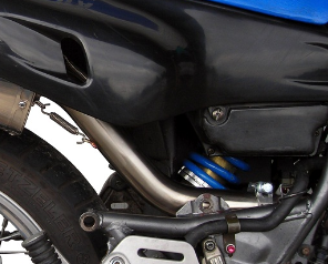 Esapament GPR compatibil cu Yamaha Xt 600 - E - K 1985 Evacuare slip-on omologata, inclusiv db killer detașabil și cot de legătură,Trioval