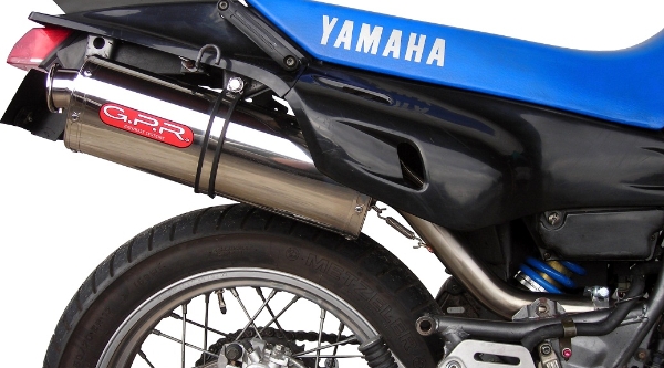 Esapament GPR compatibil cu Yamaha Xt 600 - E - K 1985 Evacuare slip-on omologata, inclusiv db killer detașabil și cot de legătură,Trioval