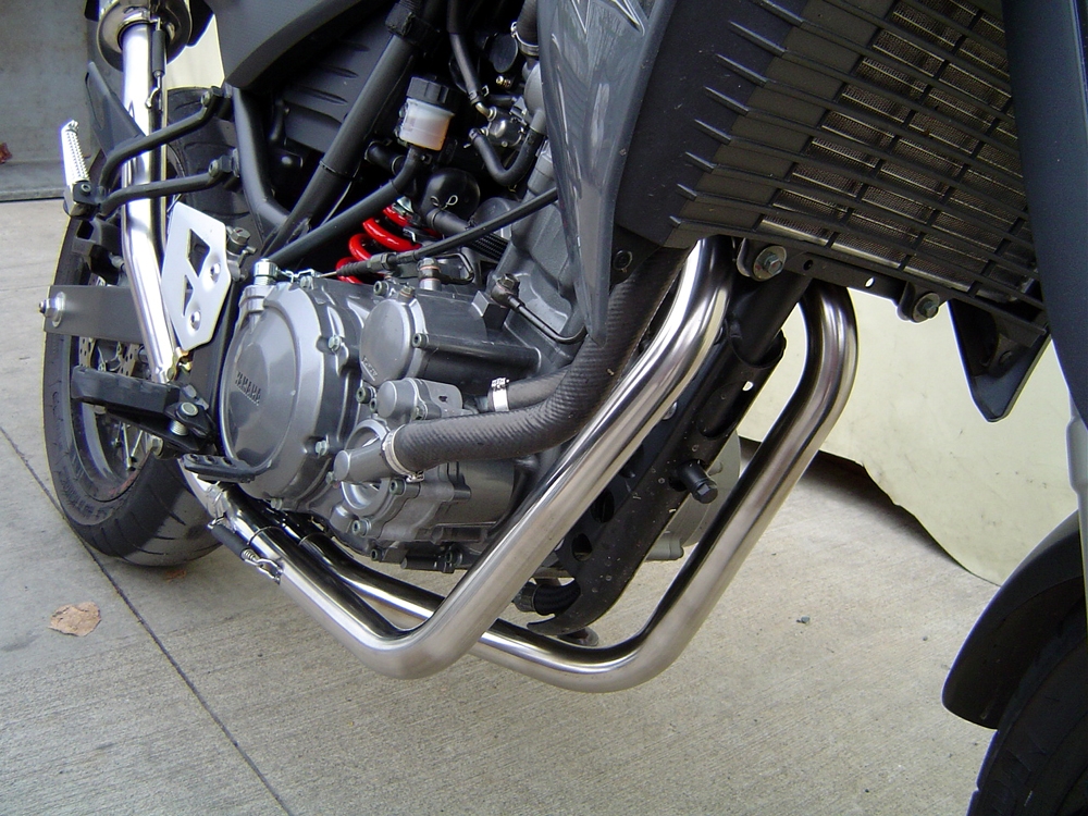 Esapament GPR compatibil cu Yamaha Xt 660 X-R  2004 Sistem complet de evacuare legal omologat, inclusiv db killer și catalizator detașabil,Trioval