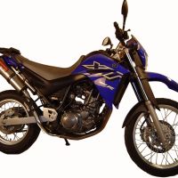 Esapament GPR compatibil cu Yamaha Xt 660 X-R  2004 Evacuare cu dublă omologare legală, inclusiv db killer detașabile, coturi de legătură și catalizatori,Trioval