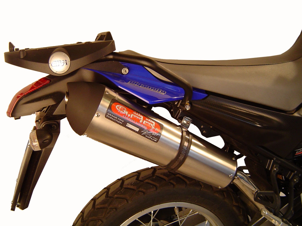 Esapament GPR compatibil cu Yamaha Xt 660 X-R  2004 Evacuare cu dublă omologare legală, inclusiv db killer detașabile, coturi de legătură și catalizatori,Trioval