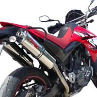 Esapament GPR compatibil cu Yamaha Xt 660 X-R  2004 Evacuare cu dublă omologare legală, inclusiv db killers și coturi de legătură detașabile,Trioval