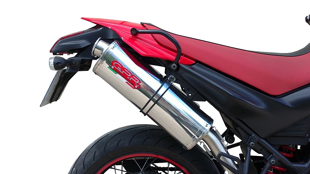 Esapament GPR compatibil cu Yamaha Xt 660 X-R  2004 Sistem complet de evacuare legal omologat, inclusiv db killer și catalizator detașabil,Trioval