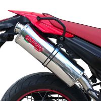Esapament GPR compatibil cu Yamaha Xt 660 X-R  2004 Sistem complet de evacuare legal omologat, inclusiv db killer și catalizator detașabil,Trioval