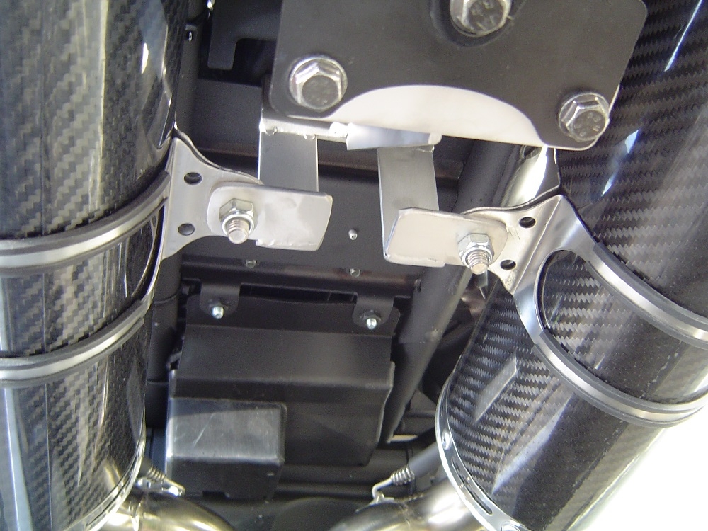 Exhaust compatible with Yamaha MT03 660 2006-2013, Albus Ceramic, Dual Homologated legal slip-on exhaust including removable db killers and link pipes