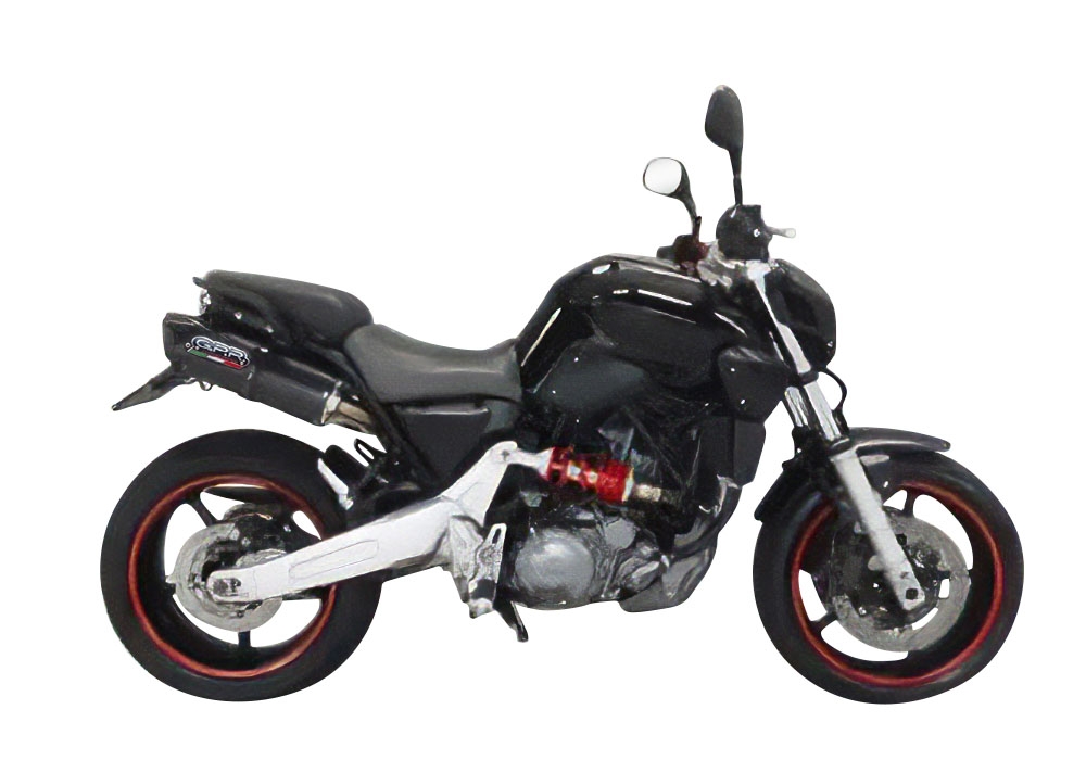 Exhaust compatible with Yamaha MT03 660 2006-2013, Furore Nero, Dual Homologated legal slip-on exhaust including removable db killers, link pipes and catalysts