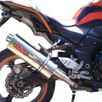 Esapament GPR compatibil cu Kawasaki Z 1000  2007 Evacuare cu dublă omologare legală, inclusiv db killers și coturi de legătură detașabile,Trioval