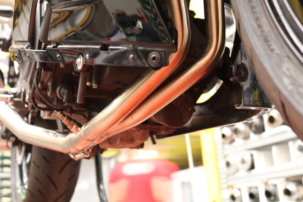 Exhaust compatible with Kawasaki Ninja 400 2018-2022, Decatalizzatore, Decat pipe