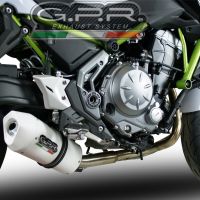 Exhaust compatible with Kawasaki Ninja 650 2017-2020, Albus Evo4, Homologated legal full system exhaust, including removable db killer and catalyst