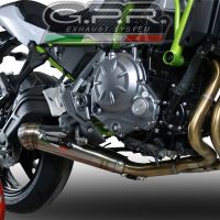 Esapament GPR compatibil cu Kawasaki Ninja 650 2017 Sistem complet de evacuare legal omologat, inclusiv db killer și catalizator detașabil,Powercone Evo