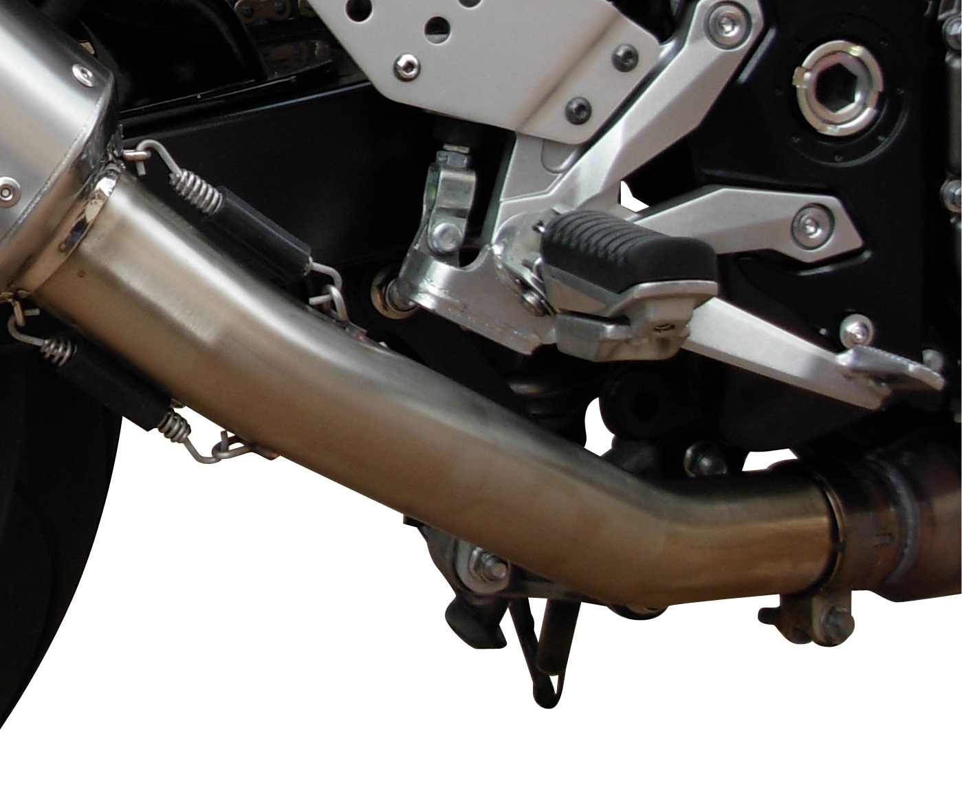 Esapament GPR compatibil cu Kawasaki Z 750 - S  2004 Evacuare slip-on omologata, inclusiv db killer detașabil și cot de legătură,Trioval