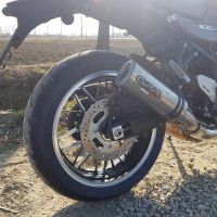 Esapament GPR compatibil cu Kawasaki Z 900 RS 2018 Evacuare slip-on omologata, inclusiv db killer detașabil și cot de legătură,M3 Inox 
