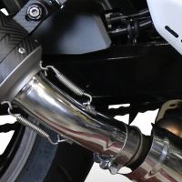 Exhaust compatible with Kawasaki Z 900 RS 2021-2024, Ultracone, Homologated legal slip-on exhaust including removable db killer and link pipe