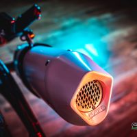 Exhaust compatible with Zontes Zt 125 G1 - U - U1 - Z2 2020-2024, Albus Evo4, Homologated legal full system exhaust, including removable db killer and catalyst