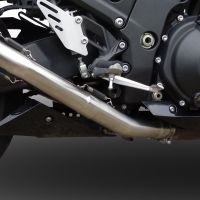 Esapament GPR compatibil cu Kawasaki Zzr 1400 2017 Evacuare cu dublă omologare legală, inclusiv db killers și coturi de legătură detașabile,Trioval