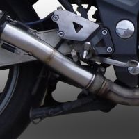 Esapament GPR compatibil cu Kawasaki Zzr 600 2002 Evacuare cu dublă omologare legală, inclusiv db killers și coturi de legătură detașabile,Trioval