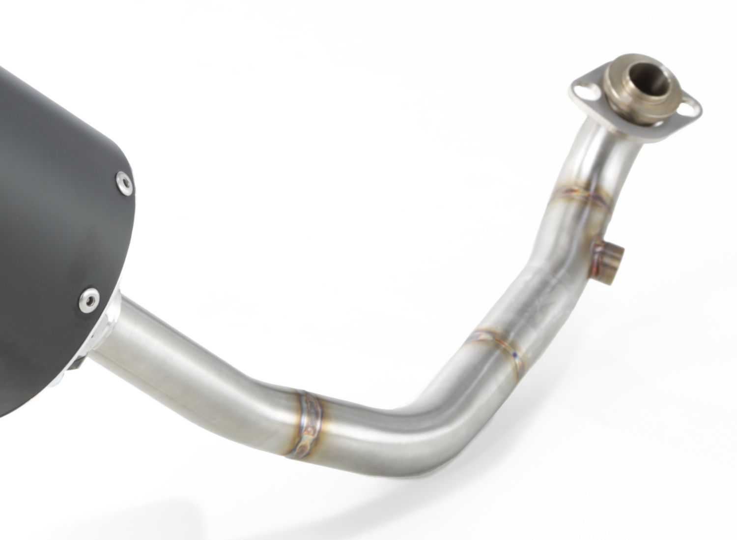 Exhaust compatible with Aeon Elite 2010-2016, Evo4 Road, Homologated legal full system exhaust, including removable db killer and catalyst