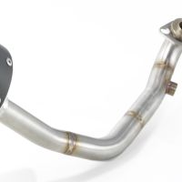 Exhaust compatible with Aeon Elite 2010-2016, Evo4 Road, Homologated legal full system exhaust, including removable db killer and catalyst