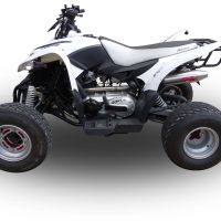 Esapament GPR compatibil cu Aeon Cobra 350 2007 Sistem complet de evacuare legal omologat, inclusiv db killer detașabil,Deeptone Atv