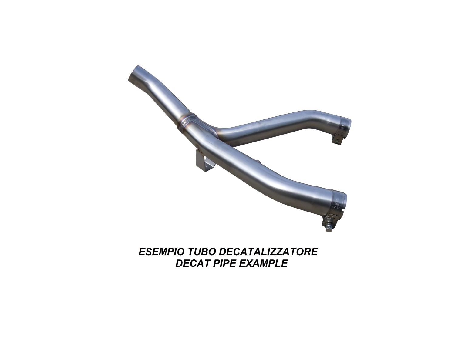 Exhaust compatible with Honda Msx - Grom 125 2018-2020, Decatalizzatore, Decat pipe