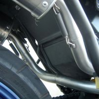 Esapament GPR compatibil cu Aprilia Pegaso 3 650 -Pegaso i.e. 1997 Evacuare cu dublă omologare legală, inclusiv db killers și coturi de legătură detașabile,Trioval