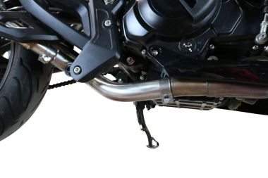 Exhaust compatible with Benelli 502 C 2019-2020, Decatalizzatore, Decat pipe