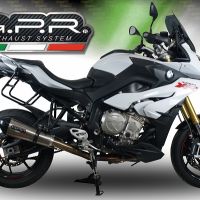 Esapament GPR compatibil cu Bmw S 1000 XR -M  2017 Evacuare slip-on de curse, inclusiv cot de legătură,New Grand Prix Evo Titanium