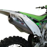 Esapament GPR compatibil cu Kawasaki Kx 450 F 2012 Sistem complet de evacuare de curse, inclusiv db killer/parascântei detașabil,Pentacross Titanium