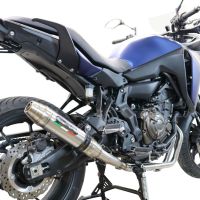 Esapament GPR compatibil cu Yamaha Tracer 700 GT 2019  Sistem complet de evacuare Racing,Deeptone Inox