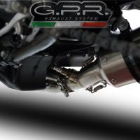 Exhaust compatible with Yamaha Mt-09 Tracer 900 2015-2016, Albus Ceramic, Homologated legal full system exhaust, including removable db killer