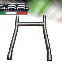 Exhaust compatible with Moto Guzzi California 1100 Special-Stone-Sport-Ev-Alu 1997-2002, Decatalizzatore, Decat pipe