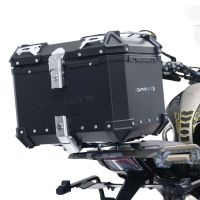 Top case GPR TECH  Zontes 350 T1 ADV 2022/2024 e5 Zwart Topcase din aluminiu, culoare neagră, cu placă specifică inclusă Capacitate 55 litri.