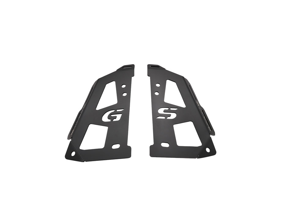 GPR TECH ile uyumlu  Bmw R 1250 Gs 2021/2024 e5 Zwart Placă de montare specifică pentru Top Case ALPITECH 35 LT compatibil cu portbagajul original, fabricat din oțel inoxidabil cu 4 puncte de ancorare