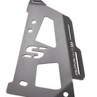 GPR TECH ile uyumlu  Bmw R 1250 Gs 2021/2024 e5 Zwart Placă de montare specifică pentru Top Case ALPITECH 35 LT compatibil cu portbagajul original, fabricat din oțel inoxidabil cu 4 puncte de ancorare