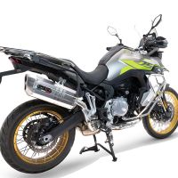 Esapament GPR compatibil cu Voge 900DSX 2024 Evacuare slip-on omologata, inclusiv db killer detașabil și cot de legătură,Hyper Sonic Titanium