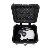 Top case GPR TECH  Bmw G 310 Gs 2017/2021 e4 Zwart Topcase din aluminiu, culoare neagră, cu placă specifică inclusă Capacitate 26 litri.