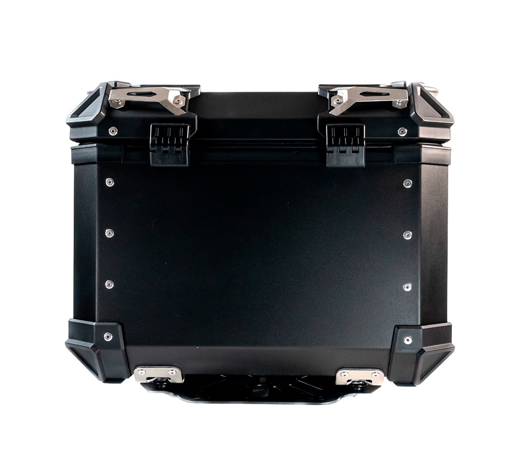 Top case GPR TECH  Bmw F 650 Gs Twin 2008/2018 Zwart Topcase din aluminiu, culoare neagră, cu placă specifică inclusă Capacitate 35 litri.