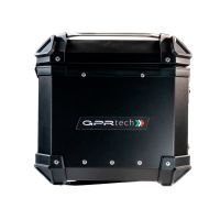 TECH ile uyumlu  Bmw F 650 Gs 2004/2013 Zwart Topcase din aluminiu, culoare neagră, cu placă specifică inclusă Capacitate 45 litri.