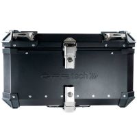 Top case GPR TECH  Bmw F 800 Gs 2008/2015 Zwart Topcase din aluminiu, culoare neagră, cu placă specifică inclusă Capacitate 55 litri.