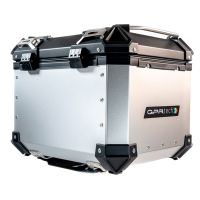 Top case GPR TECH  Bmw F 800 Gs 2008/2015 Zilver Topcase din aluminiu, culoare argintie, cu placă specifică inclusă Capacitate 45 litri.