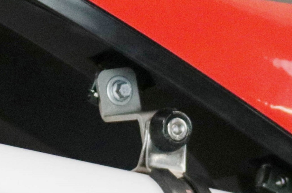 Esapament GPR compatibil cu Beta RR 125 4T Enduro 2021 Evacuare slip-on omologata, inclusiv db killer detașabil, cot de legătură și catalizator,Furore Evo4 Poppy