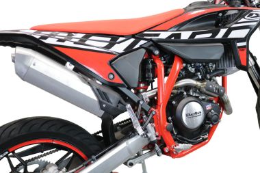 Esapament GPR compatibil cu Beta RR 125 4T Enduro 2021 Teava decatalizator,Decatalizzatore